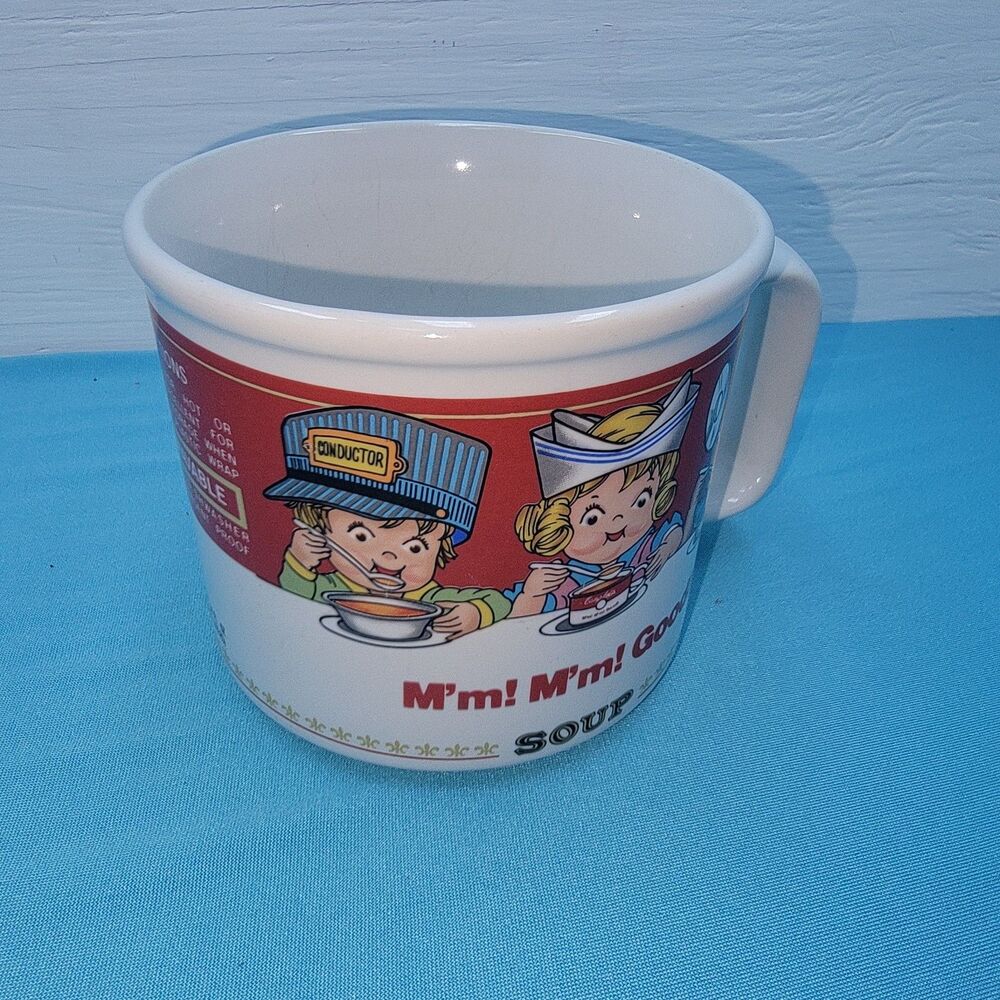 Vintage 1993 Campbell’s Soup Kids Mug Westwood M'm! M'm! Good! 14oz Ceramic Cup